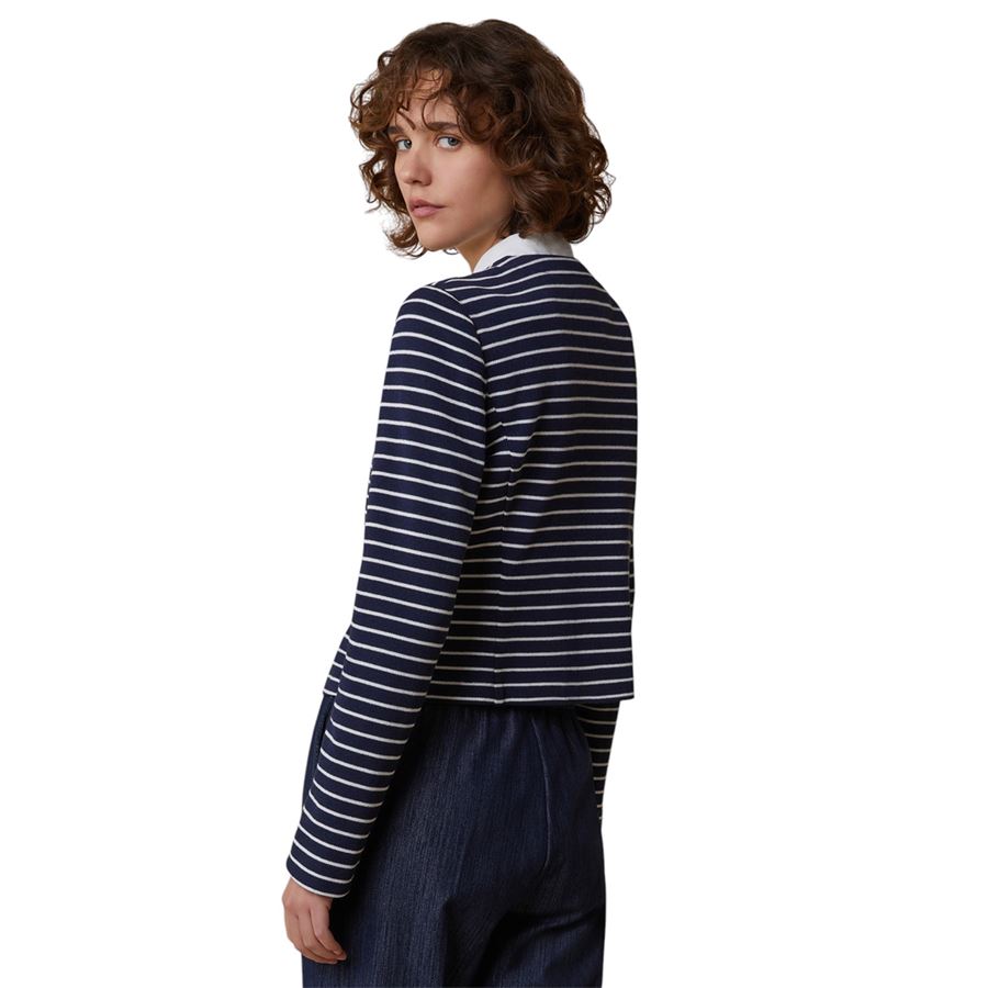 Carena giacca girocollo in jersey piqué da donna Penny Black | 2511911106200002